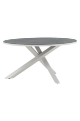 Copacabana Outdoor - Esstisch rund - grau/Sprühstein - Outdoor - Esstische (rund) - ALVAHOME