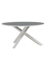 Copacabana Outdoor - Esstisch rund - grau/Sprühstein - Outdoor - Esstische (rund) - ALVAHOME