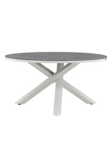 Copacabana Outdoor - Esstisch rund - grau/Sprühstein - Outdoor - Esstische (rund) - ALVAHOME