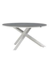Copacabana Outdoor - Esstisch rund - grau/Sprühstein - Outdoor - Esstische (rund) - ALVAHOME