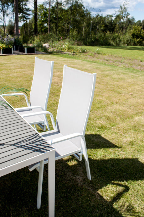 Copacabana Outdoor - Liegestuhl - grau/Textilien - Outdoor - Liegestühle - ALVAHOME