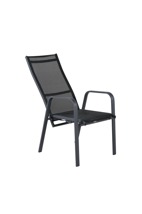 Copacabana Outdoor - Liegestuhl - schwarz/Textilien - Outdoor - Liegestühle - ALVAHOME