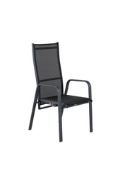 Copacabana Outdoor - Liegestuhl - schwarz/Textilien - Outdoor - Liegestühle - ALVAHOME