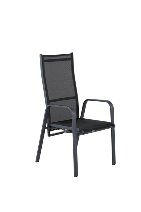 Copacabana Outdoor - Liegestuhl - schwarz/Textilien - Outdoor - Liegestühle - ALVAHOME