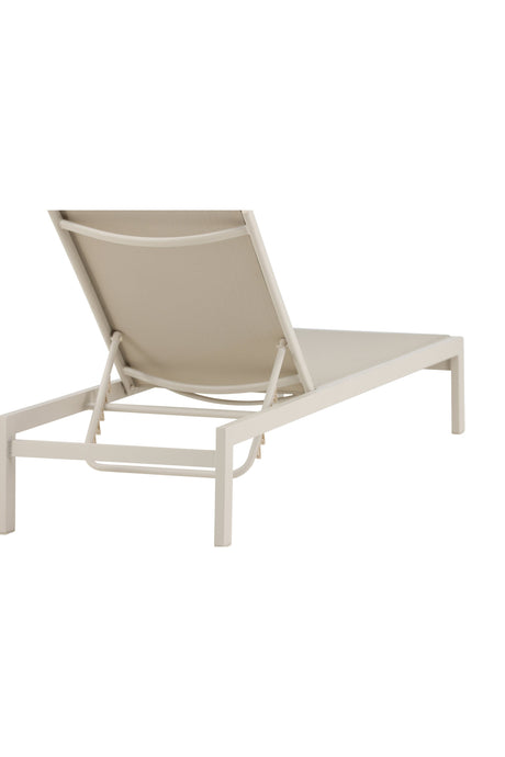 Copacabana Outdoor Sun - Lounge - beige/Aluminum - Outdoor Sun - Lounges - ALVAHOME