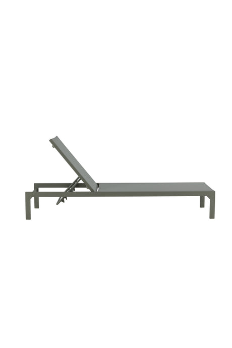 Copacabana Outdoor Sun - Lounge - khaki/Aluminum - Outdoor Sun - Lounges - ALVAHOME