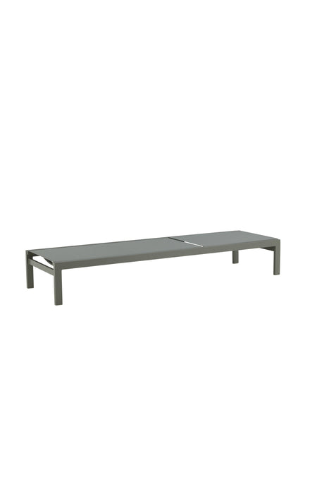 Copacabana Outdoor Sun - Lounge - khaki/Aluminum - Outdoor Sun - Lounges - ALVAHOME