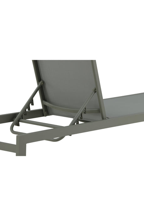 Copacabana Outdoor Sun - Lounge - khaki/Aluminum - Outdoor Sun - Lounges - ALVAHOME
