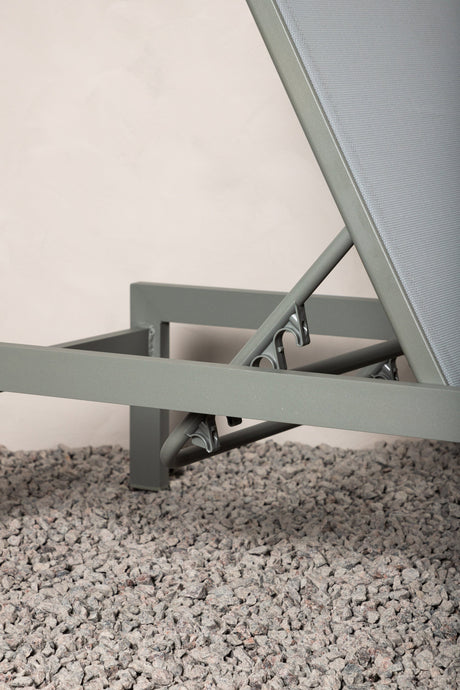 Copacabana Outdoor Sun - Lounge - khaki/Aluminum - Outdoor Sun - Lounges - ALVAHOME