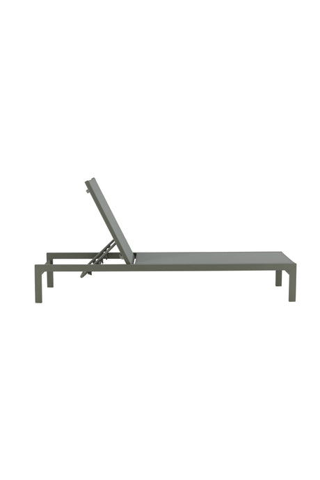 Copacabana Outdoor Sun - Lounge - khaki/Aluminum - Outdoor Sun - Lounges - ALVAHOME