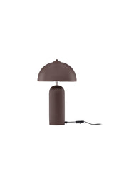 Corello Tischlampe - braun/Sprühstein - Tischlampen - ALVAHOME