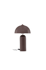 Corello Tischlampe - braun/Sprühstein - Tischlampen - ALVAHOME