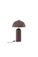 Corello Tischlampe - braun/Sprühstein - Tischlampen - ALVAHOME