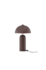 Corello Tischlampe - braun/Sprühstein - Tischlampen - ALVAHOME