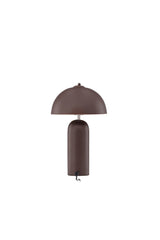 Corello Tischlampe - braun/Sprühstein - Tischlampen - ALVAHOME