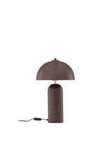Corello Tischlampe - braun/Sprühstein - Tischlampen - ALVAHOME