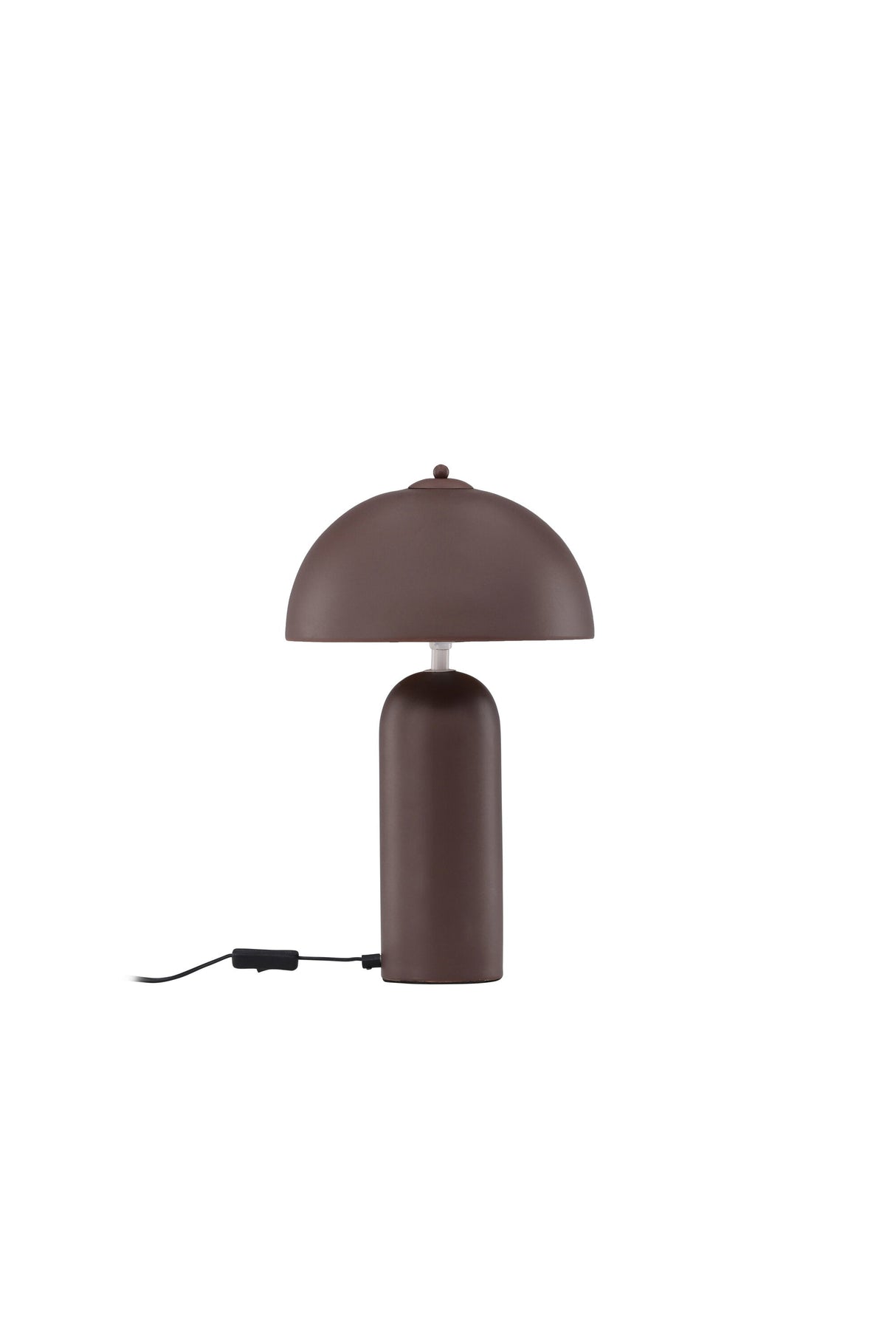 Corello Tischlampe - braun/Sprühstein - Tischlampen - ALVAHOME