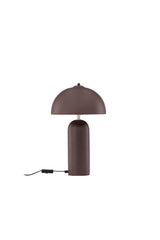 Corello Tischlampe - braun/Sprühstein - Tischlampen - ALVAHOME