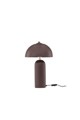 Corello Tischlampe - braun/Sprühstein - Tischlampen - ALVAHOME
