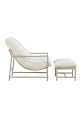 Corso Outdoor Lounge - Stuhl - beige/Stahl - Accent Chair - ALVAHOME