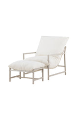 Corso Outdoor Lounge - Stuhl - beige/Stahl - Accent Chair - ALVAHOME