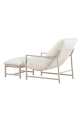 Corso Outdoor Lounge - Stuhl - beige/Stahl - Accent Chair - ALVAHOME