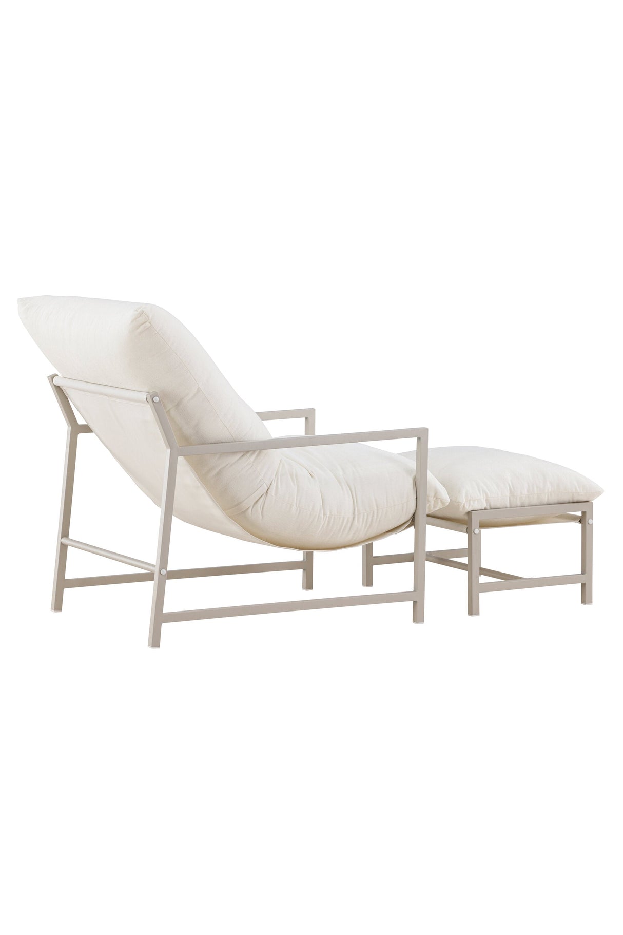 Corso Outdoor Lounge - Stuhl - beige/Stahl - Accent Chair - ALVAHOME
