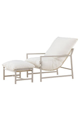 Corso Outdoor Lounge - Stuhl - beige/Stahl - Accent Chair - ALVAHOME