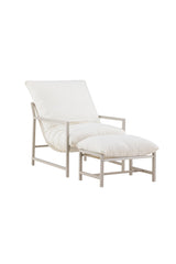 Corso Outdoor Lounge - Stuhl - beige/Stahl - Accent Chair - ALVAHOME