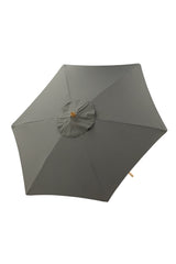 Corypho Sonnenschirm - grau/Polyester - Sonnenschirme - ALVAHOME