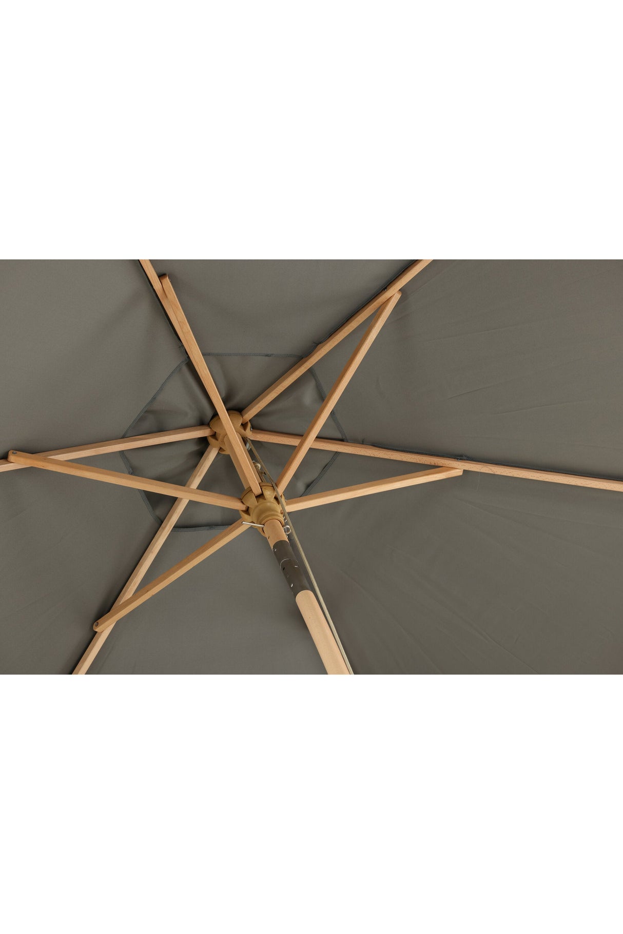 Corypho Sonnenschirm - grau/Polyester - Sonnenschirme - ALVAHOME