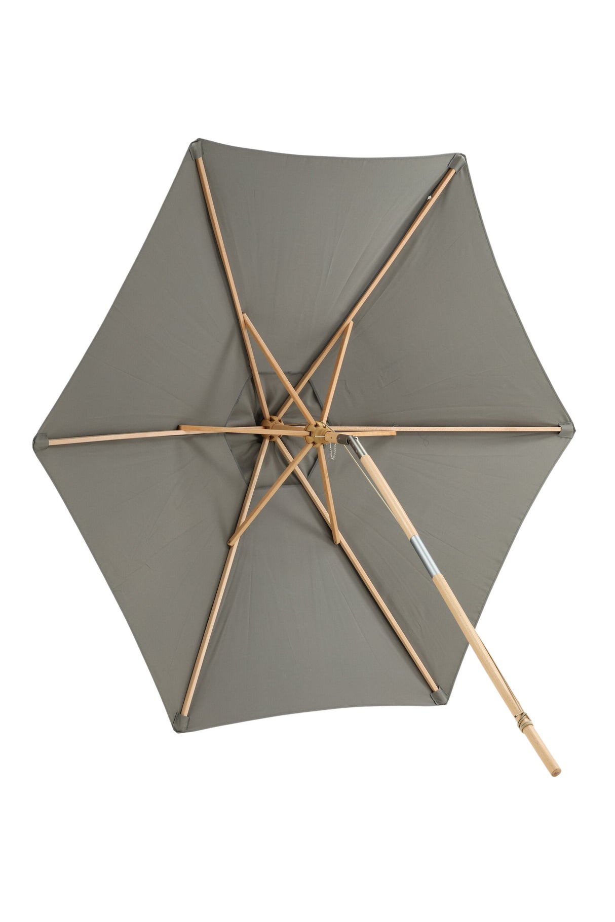 Corypho Sonnenschirm - grau/Polyester - Sonnenschirme - ALVAHOME