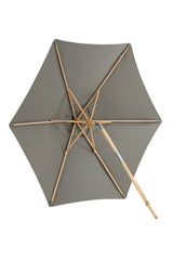 Corypho Sonnenschirm - grau/Polyester - Sonnenschirme - ALVAHOME