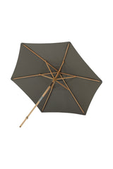 Corypho Sonnenschirm - grau/Polyester - Sonnenschirme - ALVAHOME