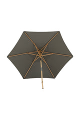 Corypho Sonnenschirm - grau/Polyester - Sonnenschirme - ALVAHOME