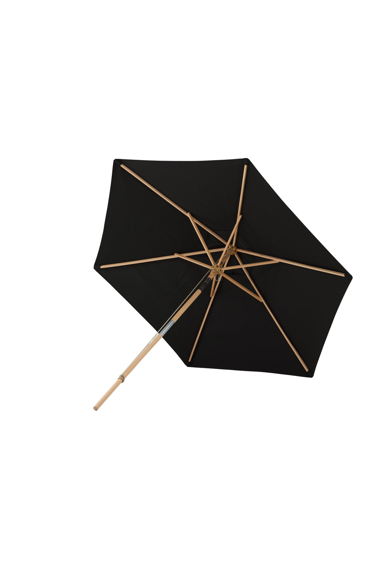 Corypho Sonnenschirm - schwarz/Polyester - Sonnenschirme - ALVAHOME