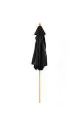 Corypho Sonnenschirm - schwarz/Polyester - Sonnenschirme - ALVAHOME