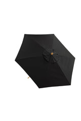 Corypho Sonnenschirm - schwarz/Polyester - Sonnenschirme - ALVAHOME