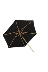 Corypho Sonnenschirm - schwarz/Polyester - Sonnenschirme - ALVAHOME