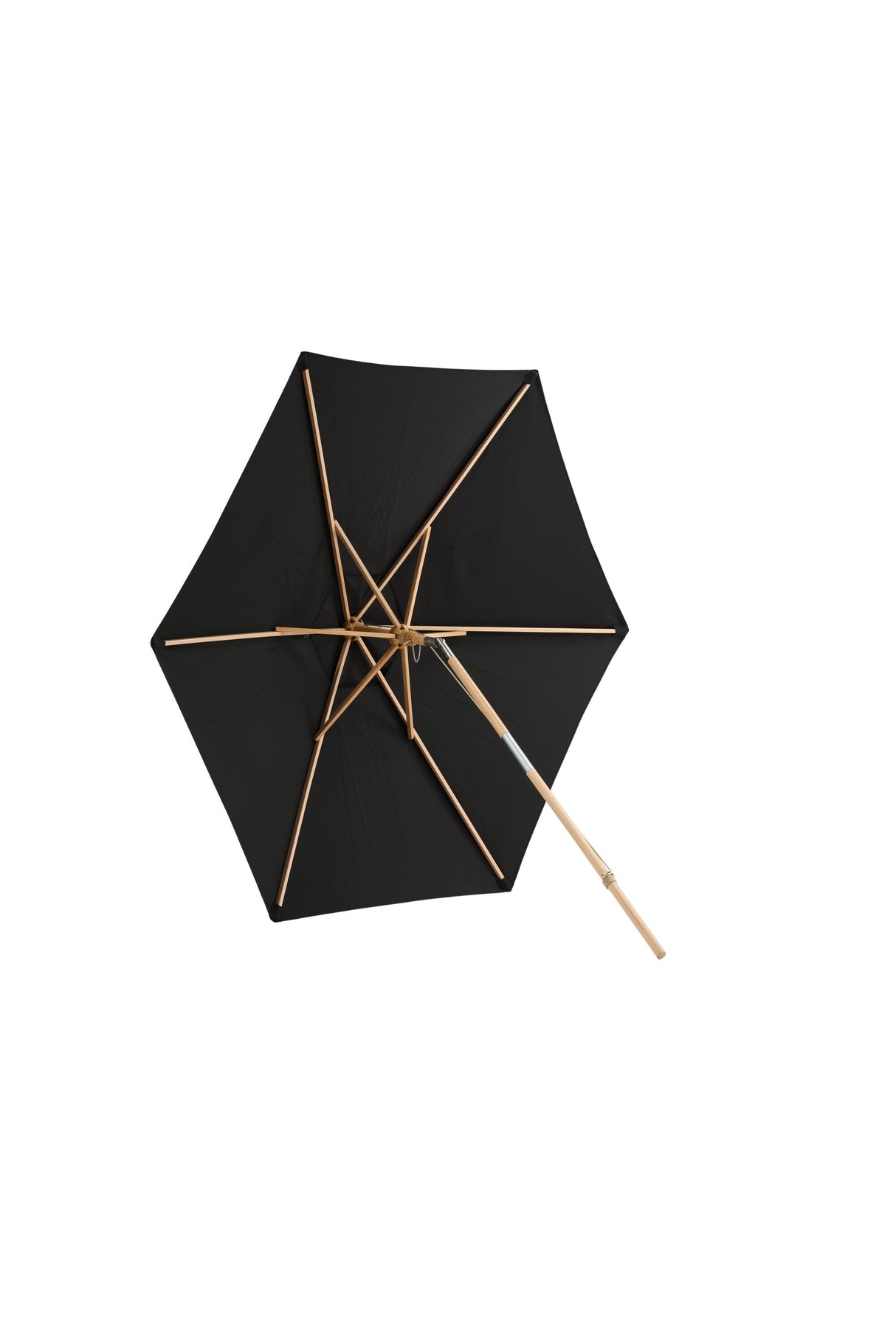 Corypho Sonnenschirm - schwarz/Polyester - Sonnenschirme - ALVAHOME