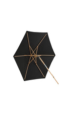 Corypho Sonnenschirm - schwarz/Polyester - Sonnenschirme - ALVAHOME