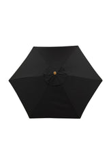 Corypho Sonnenschirm - schwarz/Polyester - Sonnenschirme - ALVAHOME