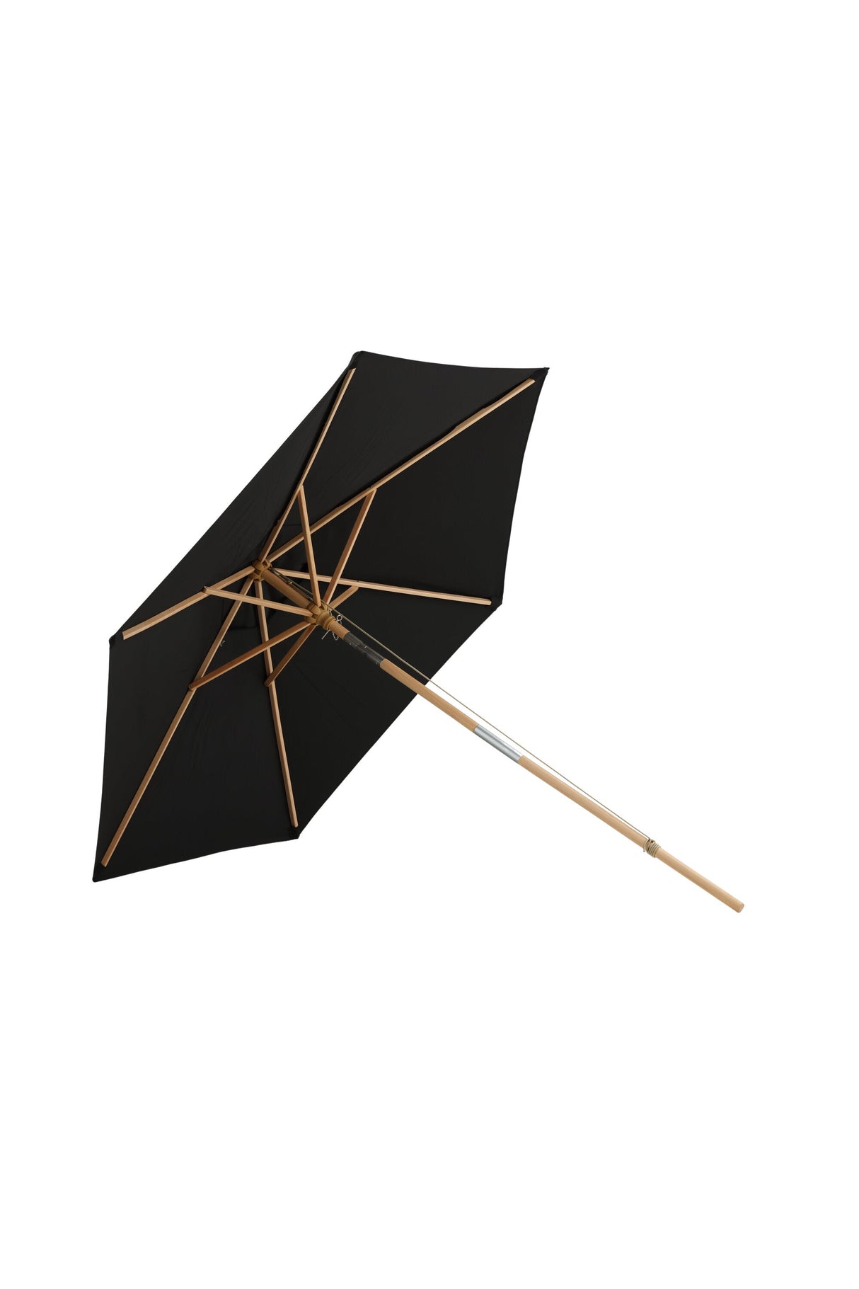 Corypho Sonnenschirm - schwarz/Polyester - Sonnenschirme - ALVAHOME