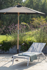 Corypho Sonnenschirm - schwarz/Polyester - Sonnenschirme - ALVAHOME