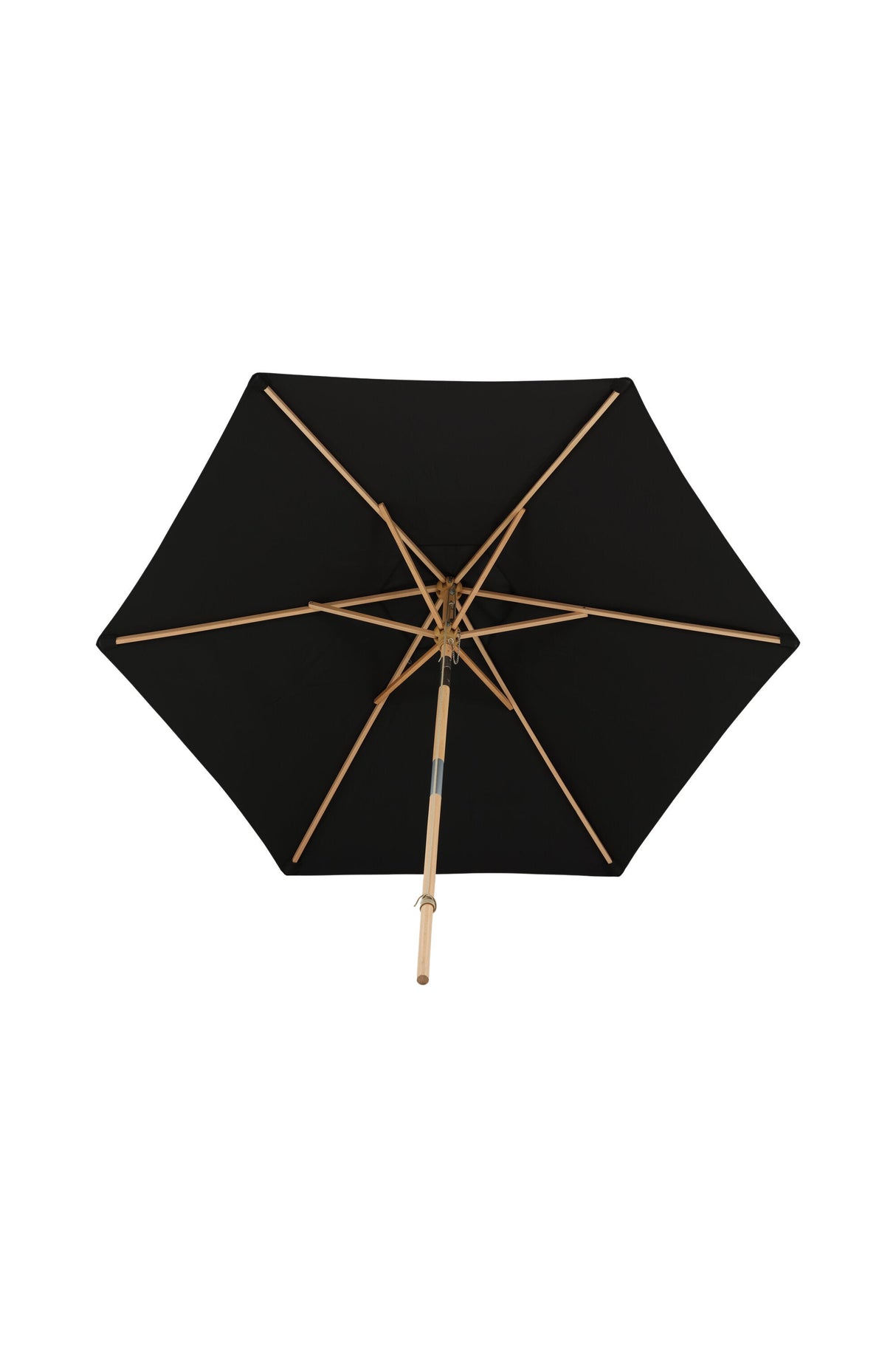 Corypho Sonnenschirm - schwarz/Polyester - Sonnenschirme - ALVAHOME