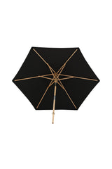 Corypho Sonnenschirm - schwarz/Polyester - Sonnenschirme - ALVAHOME