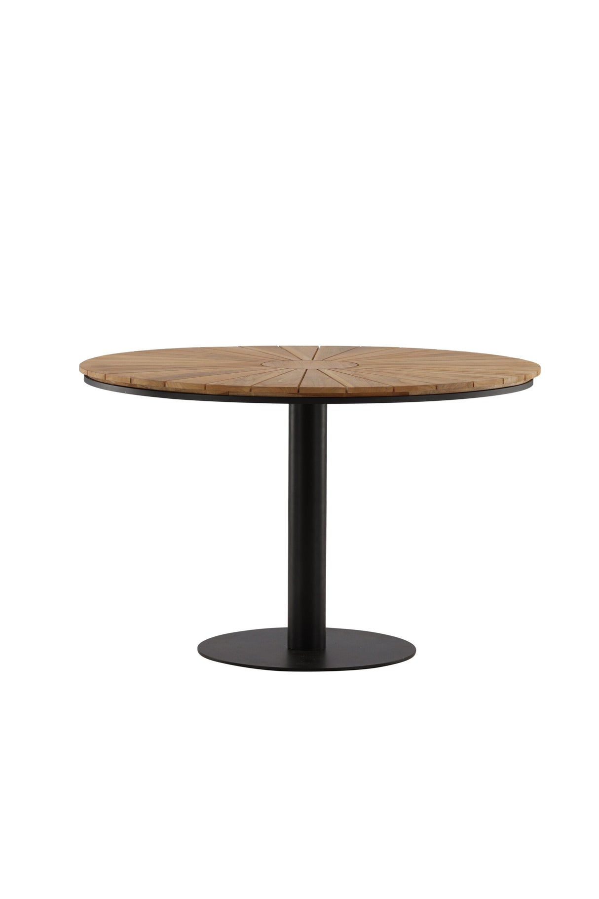 Croft Outdoor - Esstisch rund - schwarz/Aluminum - Outdoor - Esstische (rund) - ALVAHOME