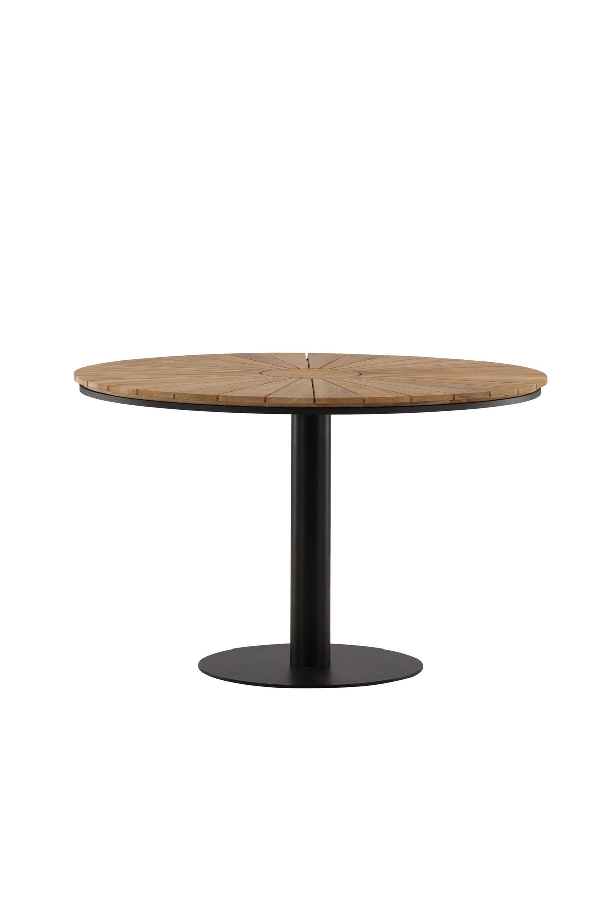 Croft Outdoor - Esstisch rund - schwarz/Aluminum - Outdoor - Esstische (rund) - ALVAHOME