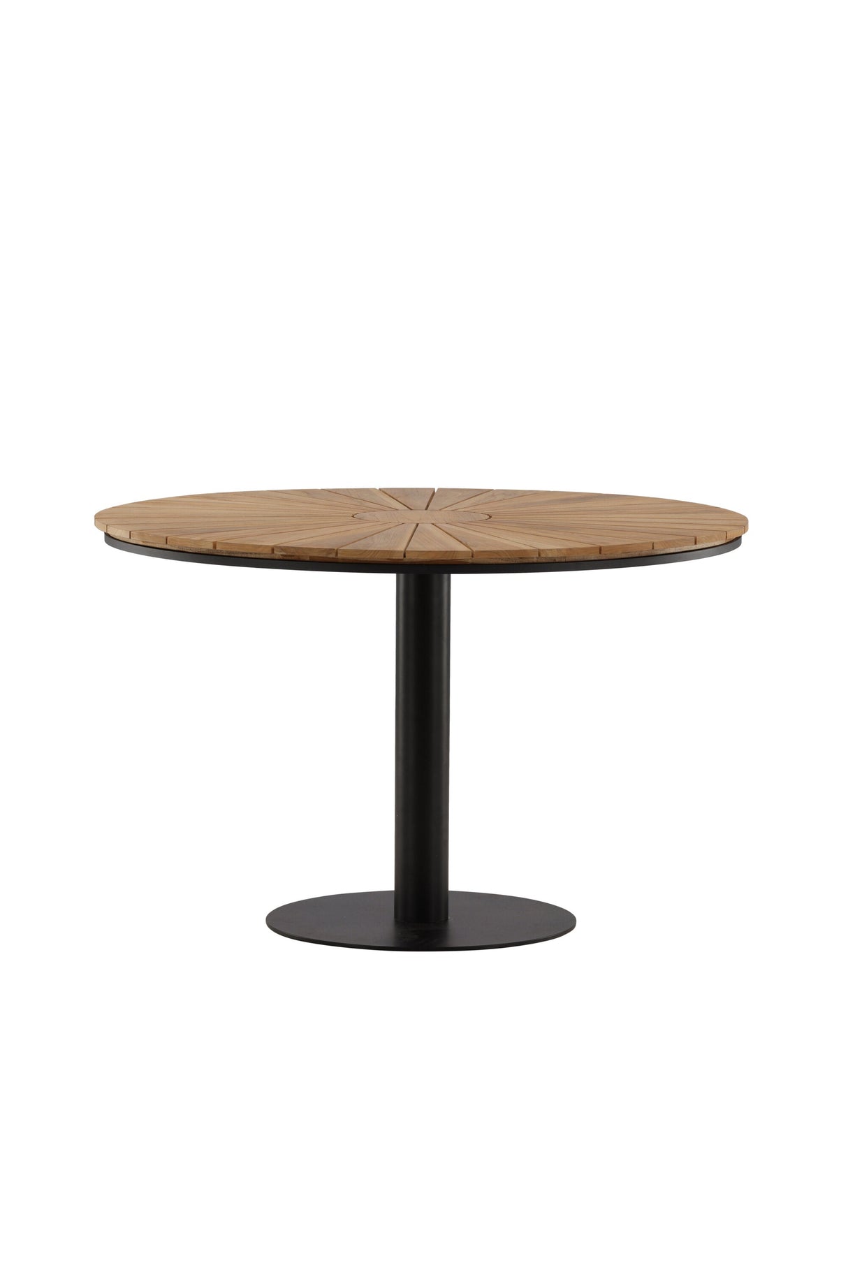 Croft Outdoor - Esstisch rund - schwarz/Aluminum - Outdoor - Esstische (rund) - ALVAHOME