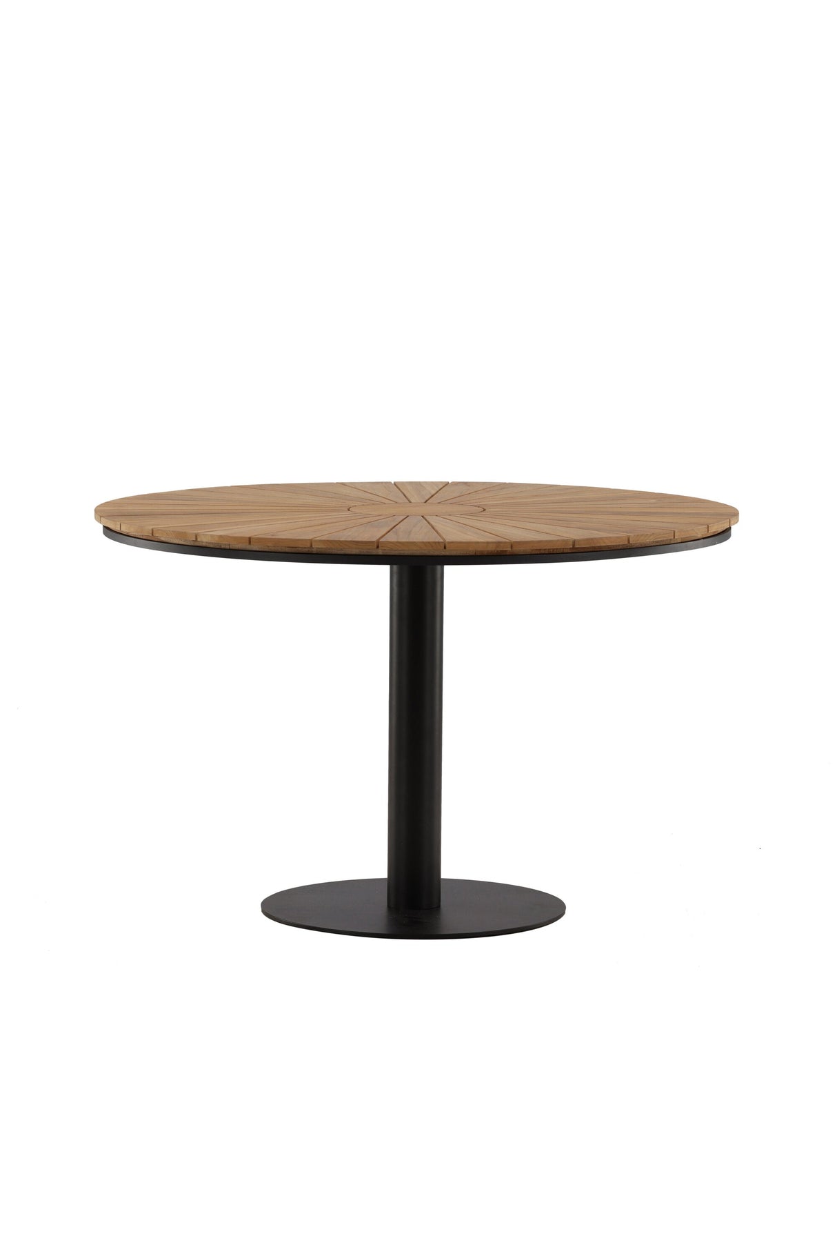 Croft Outdoor - Esstisch rund - schwarz/Aluminum - Outdoor - Esstische (rund) - ALVAHOME